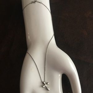 Tiffany & Co. Jewelry - Authentic TIffany & Co Sterling Elsa Peretti cross Tiffany & Co. Jewelry - Authentic TIffany & Co Sterling Elsa Peretti cross